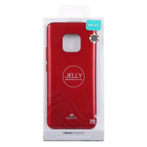 Силиконов гръб ТПУ MERCURY Jelly case оригинален за Huawei Mate 20 Pro LYA-L29 бордо